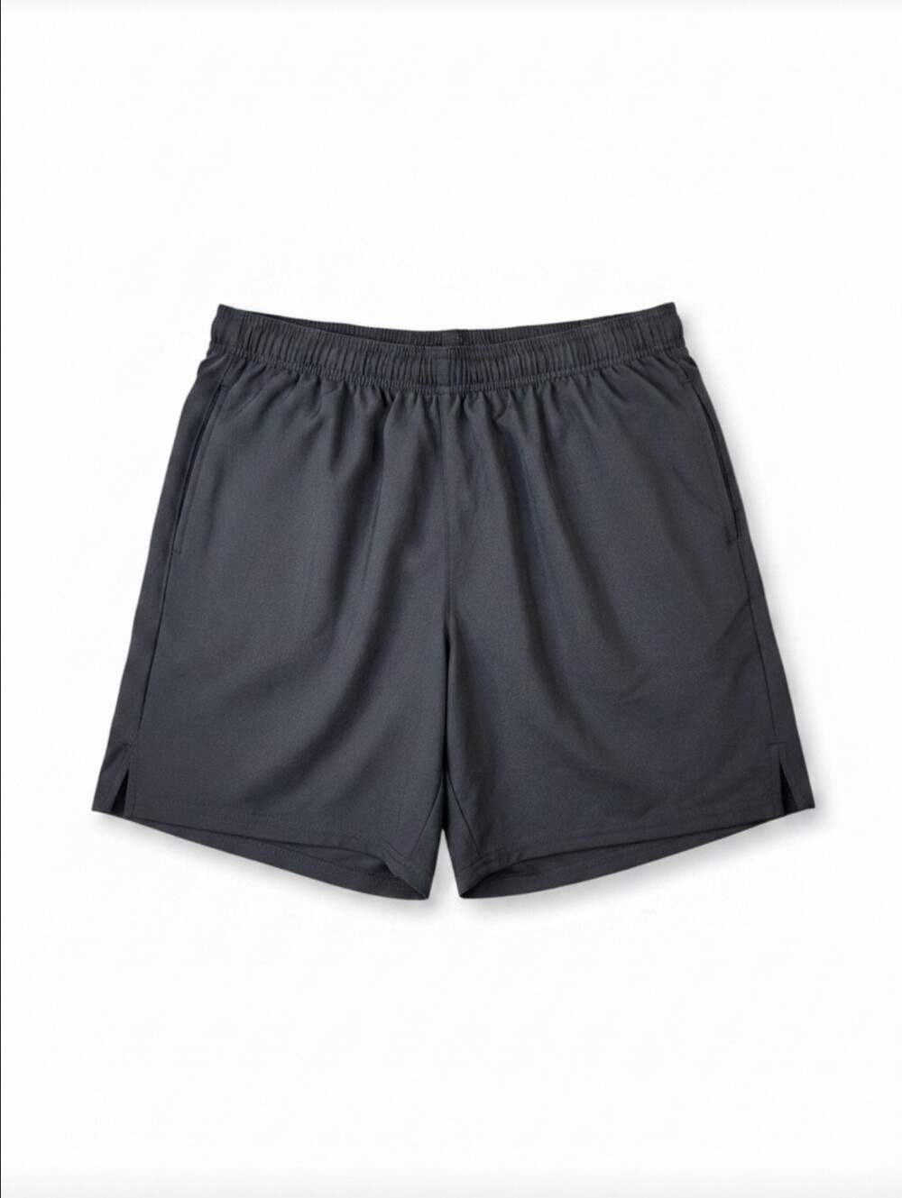 Decathlon Domyos Black Athletic Training Shorts Men's XL Elastic Waist